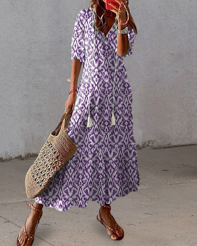 Elegant Boho Dress