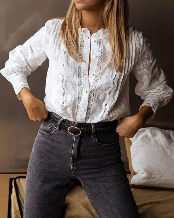 Gara™ - Button Up Blouse