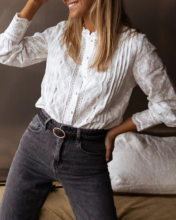 Gara™ - Button Up Blouse