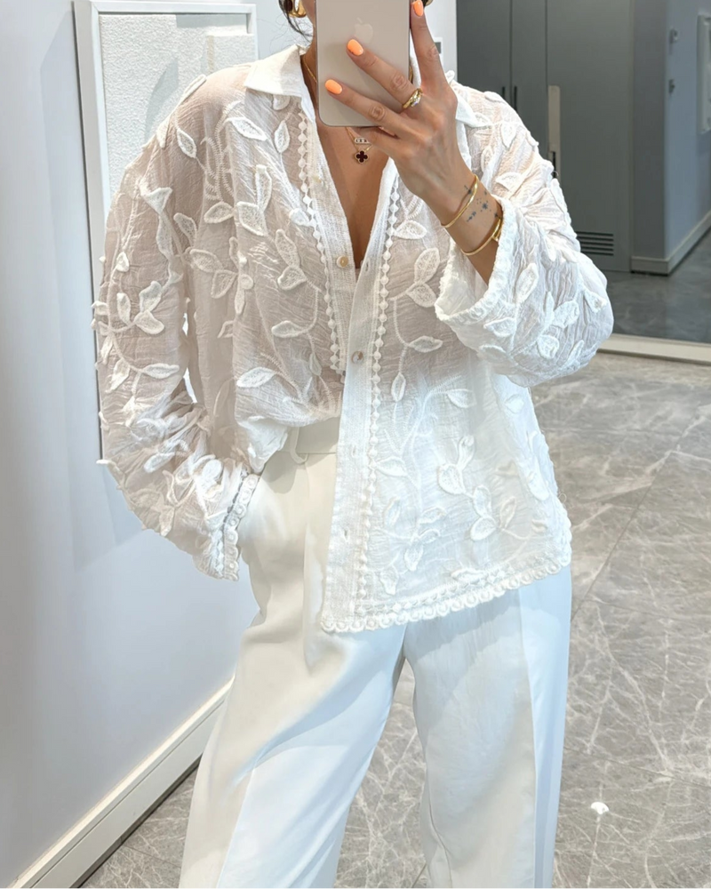 Barbara™ - Flower Shirt