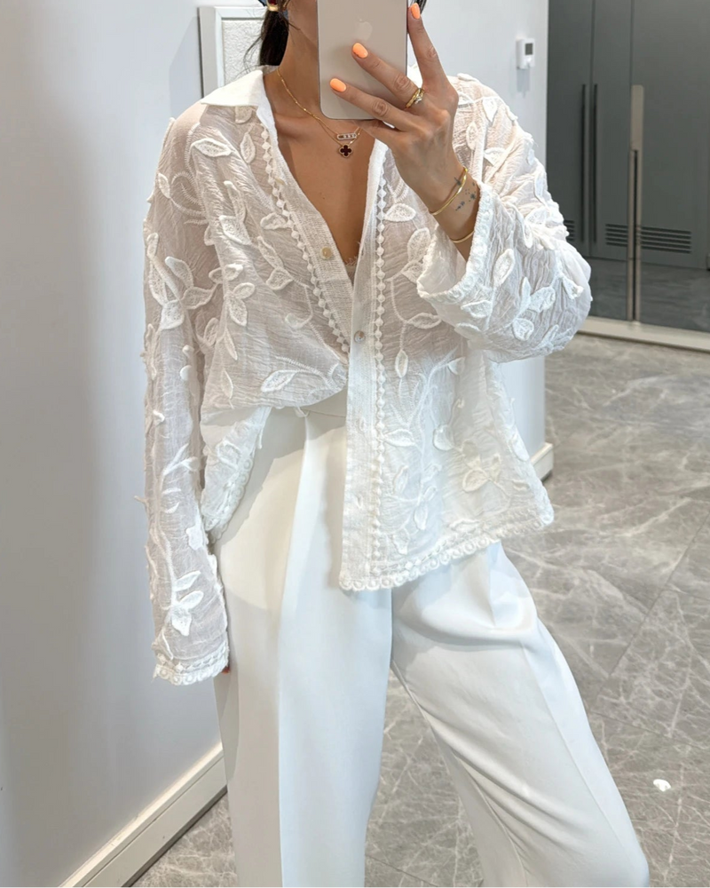 Barbara™ - Flower Shirt