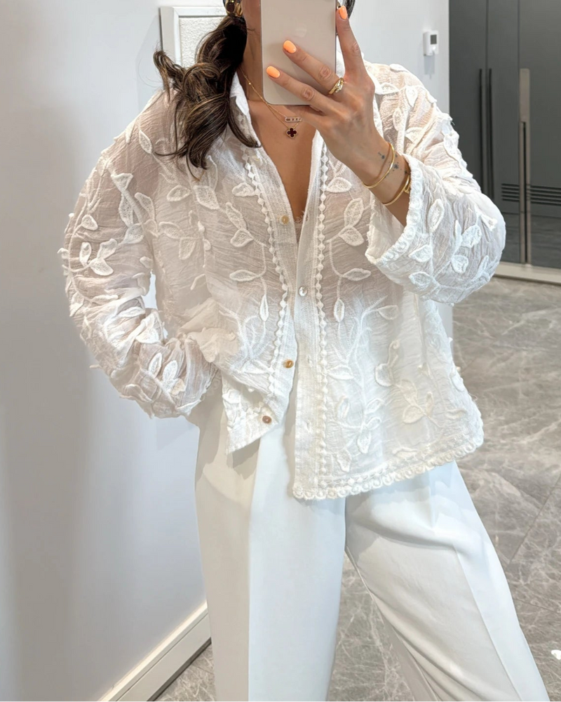 Barbara™ - Flower Shirt