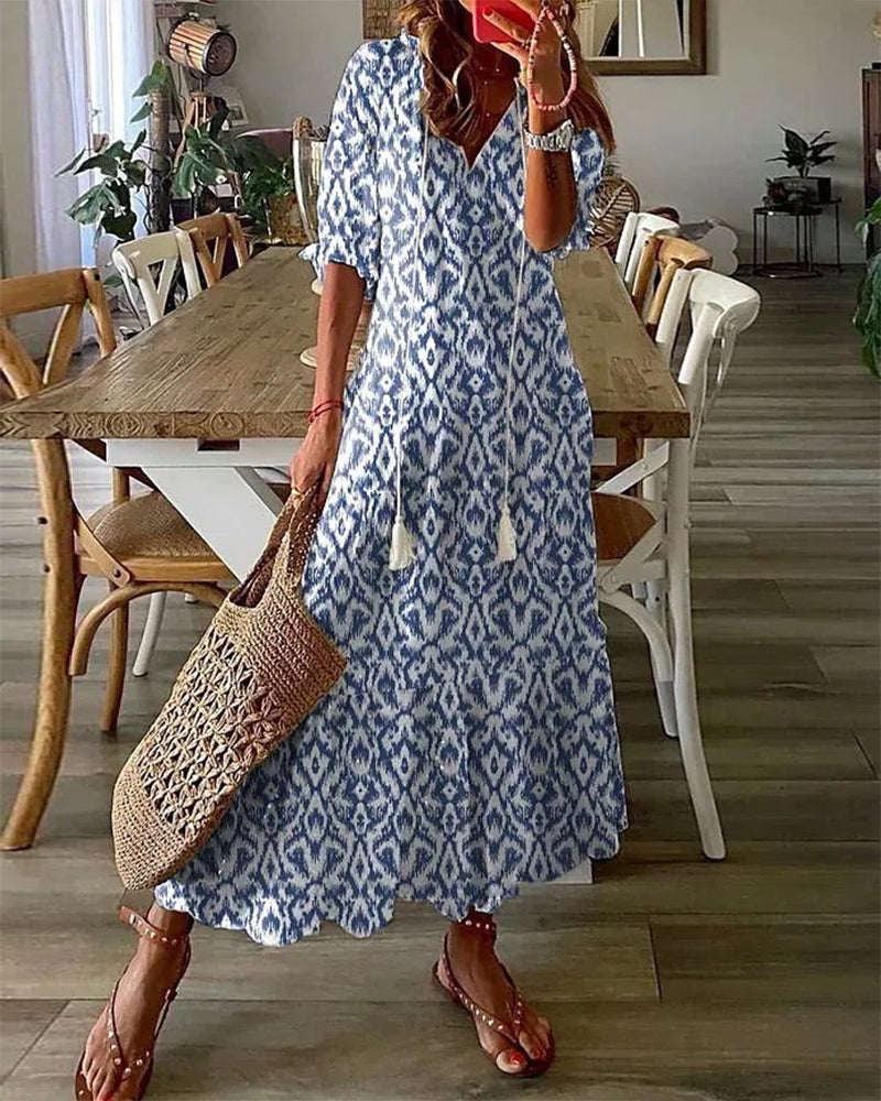 Elegant Boho Dress