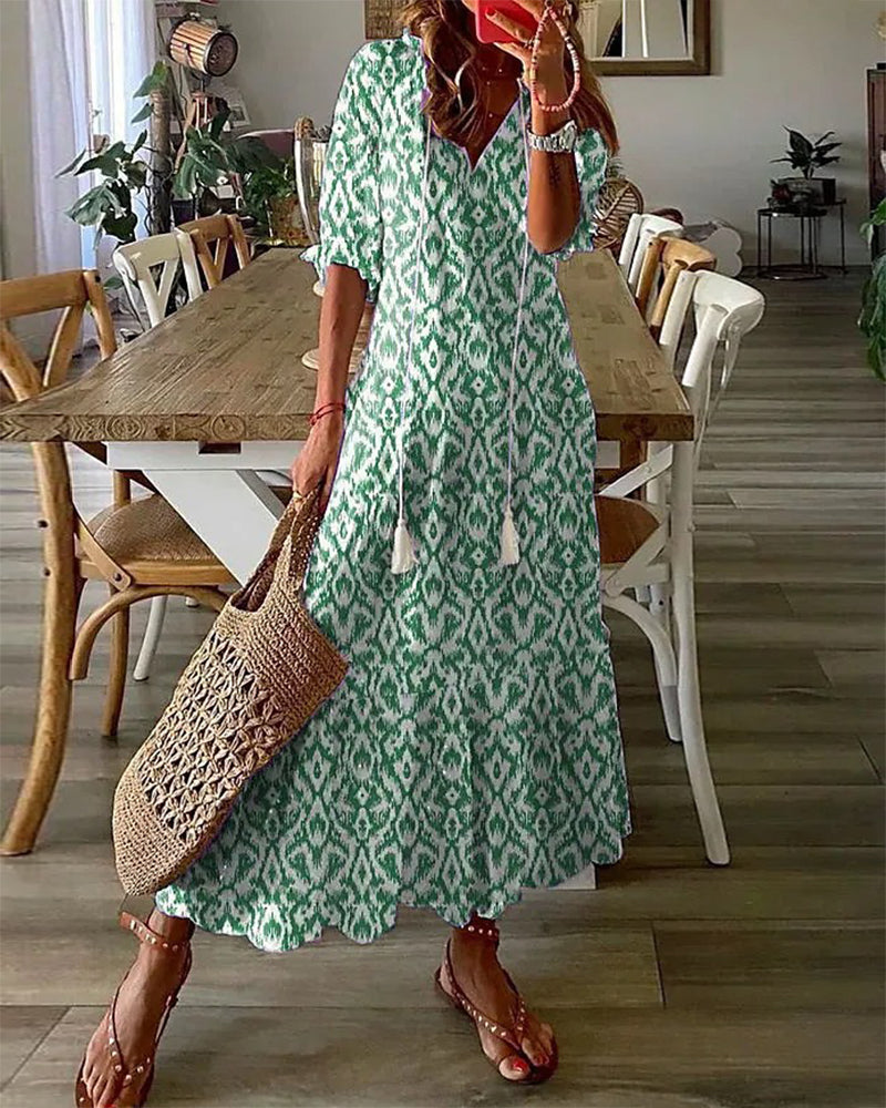 Elegant Boho Dress