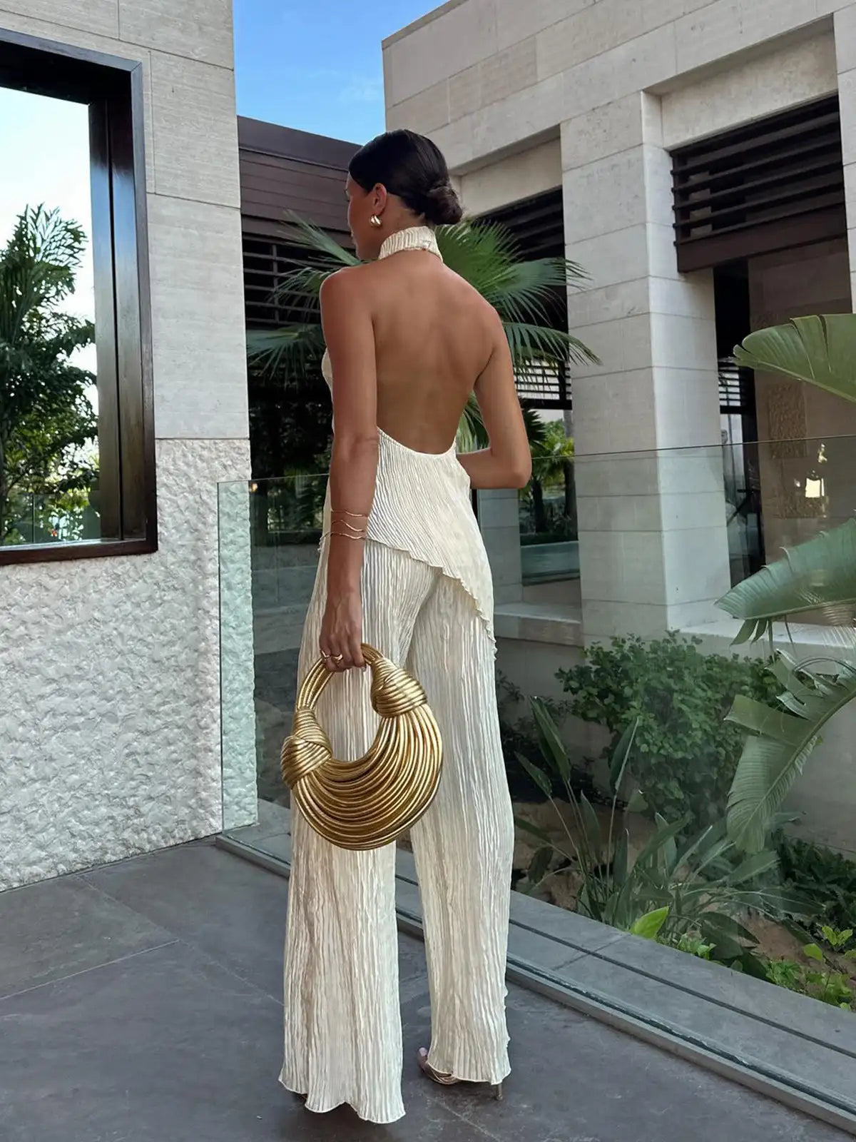 Irina | Elegant Pleated Set