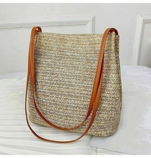 Woven Straw Bag