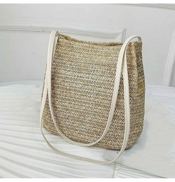 Woven Straw Bag