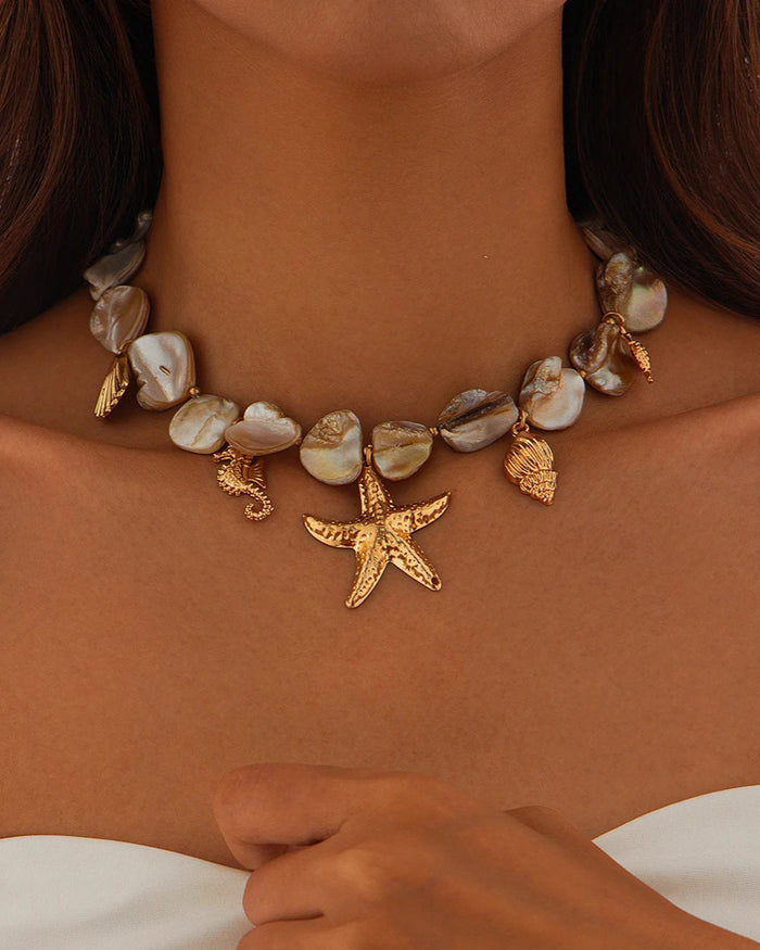 Beach Charm Necklace