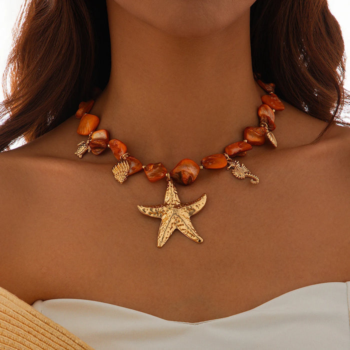 Beach Charm Necklace