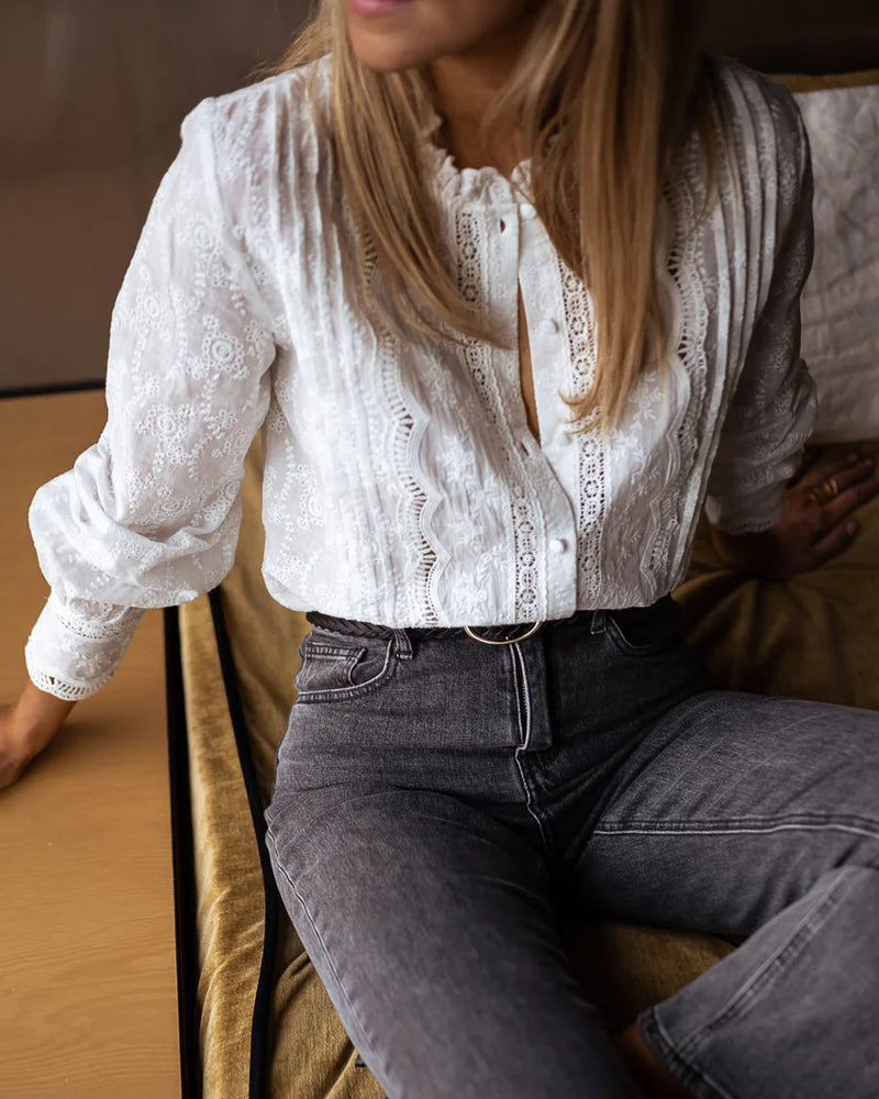 Gara™ - Button Up Blouse