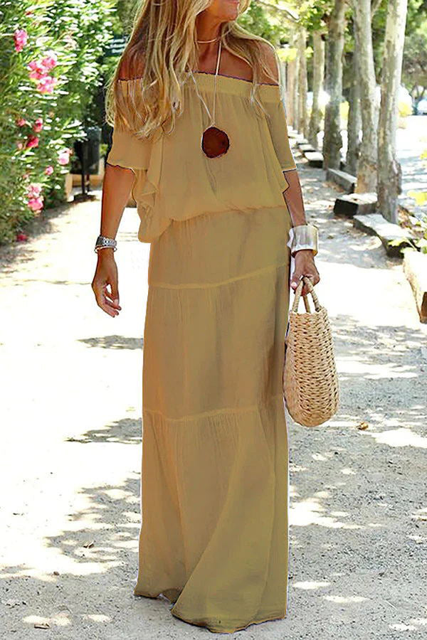 FIONA™ - LINEN DRESS