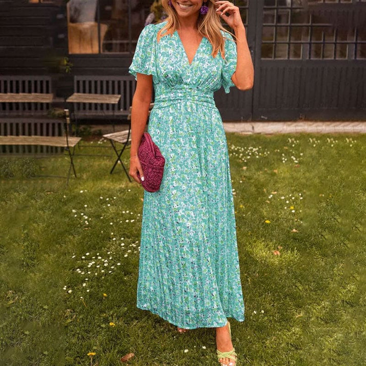 Gara Dress - Natural Print