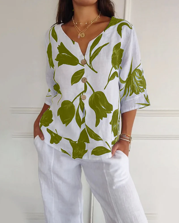 Flora™ - Printed Blouse