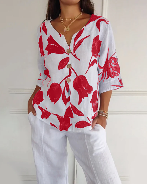 Flora™ - Printed Blouse