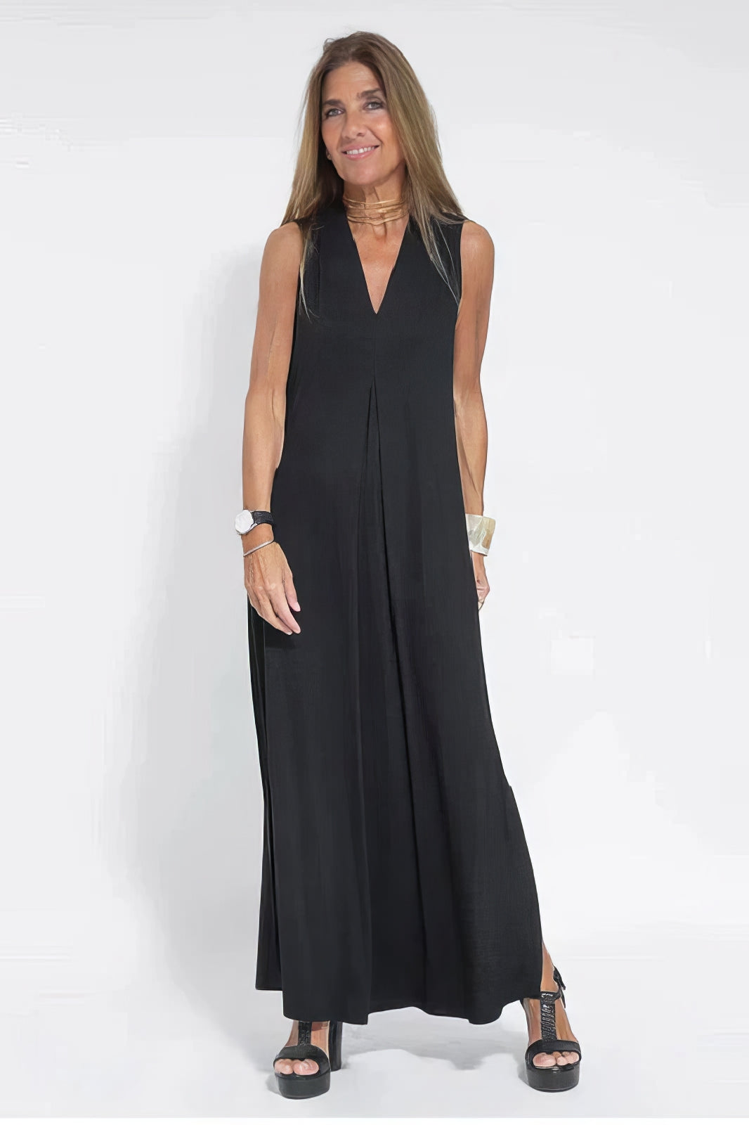 ELEGANT LONG DRESS + MATCHING CARDIGAN GIFT