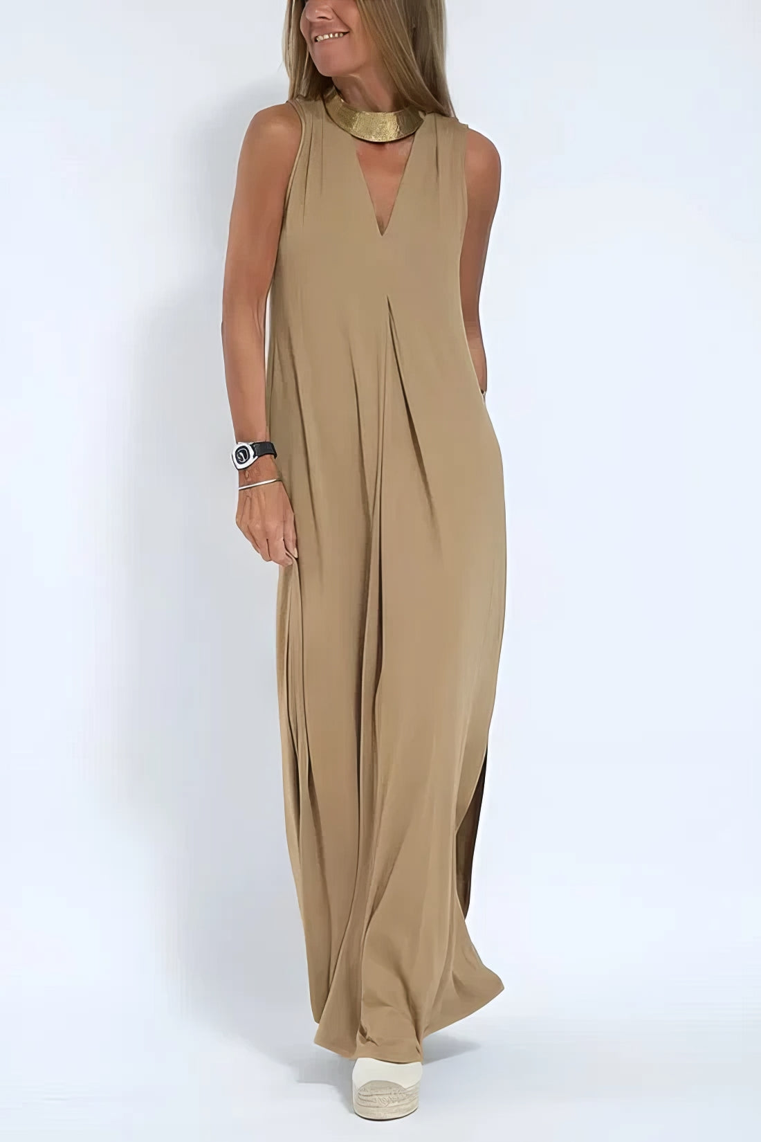 ELEGANT LONG DRESS + MATCHING CARDIGAN GIFT